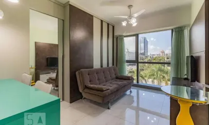 Apartamento para venda - praia de belas , 1 quarto,  40 m² - porto alegre