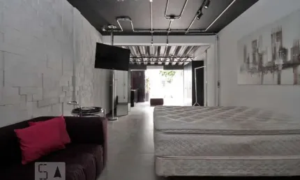Kitnet / Stúdio para Venda - Higienópolis, 1 Quarto,  55 m² - São Paulo