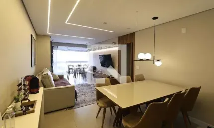 Apartamento para venda - vila assunção, 3 quartos,  91 m² - santo andré