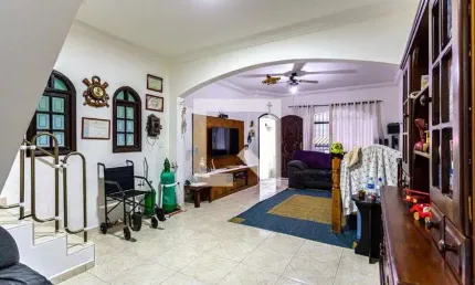 Casa para Venda - Vila América, 3 Quartos,  212 m² - Santo André