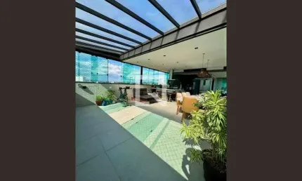 Cobertura para venda - maria virgínia, 3 quartos,  181 m² - belo horizonte