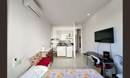 Kitnet / stúdio para venda - botafogo, 1 quarto,  18 m² - rio de janeiro