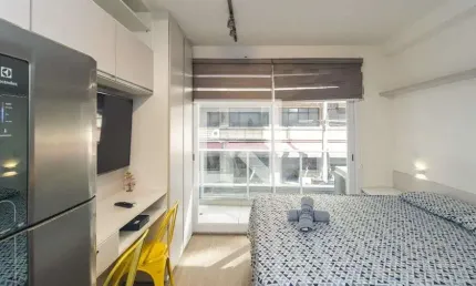 Kitnet / stúdio para venda - centro, 1 quarto,  23 m² - são paulo