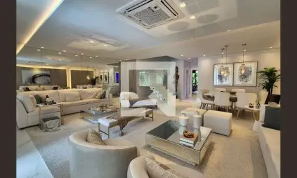 Casa / sobrado em condomínio para venda - barra da tijuca - marapendi, 5 quartos,  400 m² - rio de janeiro