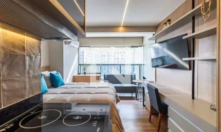 Kitnet / stúdio para venda - vila madalena, 1 quarto,  27 m² - são paulo