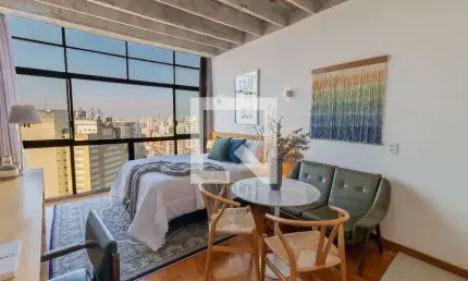Kitnet / stúdio para venda - consolação, 1 quarto,  28 m² - são paulo