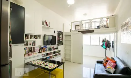 Kitnet / Stúdio para Venda - Laranjeiras, 1 Quarto,  24 m² - Rio de Janeiro