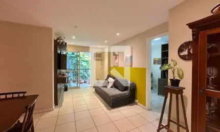 Apartamento para Venda - Laranjeiras, 2 Quartos,  84 m² - Rio de Janeiro