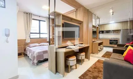 Kitnet / Stúdio para Venda - Vila Lusitânia, 1 Quarto,  25 m² - São Bernardo do Campo
