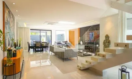 Casa / sobrado em condomínio para venda - recreio, 4 quartos,  400 m² - rio de janeiro