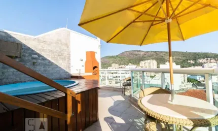 Cobertura para Venda - Botafogo, 3 Quartos,  136 m² - Rio de Janeiro