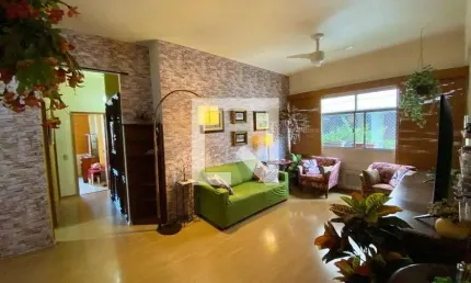 Apartamento para venda - humaitá, 3 quartos,  93 m² - rio de janeiro