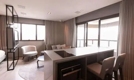 Kitnet / Stúdio para Venda - Vila Olímpia, 1 Quarto,  50 m² - São Paulo