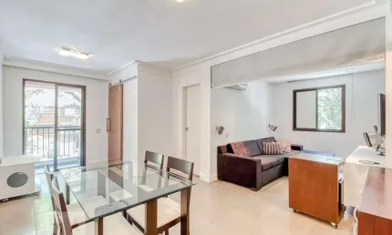 Apartamento para Venda - Itaim Bibi, 1 Quarto,  58 m² - São Paulo