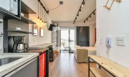 Kitnet / stúdio para venda - santa cecília, 1 quarto,  25 m² - são paulo