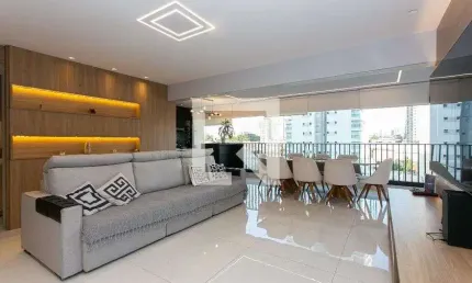Apartamento para venda - tatuapé, 3 quartos,  124 m² - são paulo