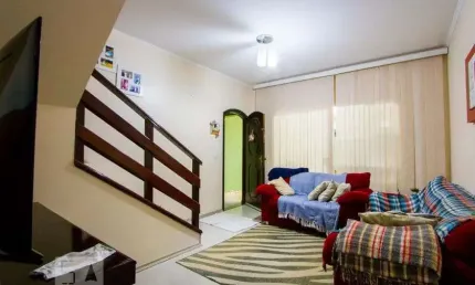 Casa para Venda - Parque Erasmo Assunção, 3 Quartos,  116 m² - Santo André