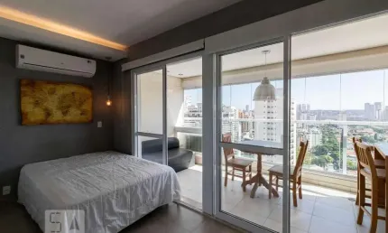Kitnet / Stúdio para Venda - Brooklin, 1 Quarto,  33 m² - São Paulo