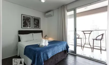 Kitnet / Stúdio para Venda - Vila Olímpia, 1 Quarto,  30 m² - São Paulo