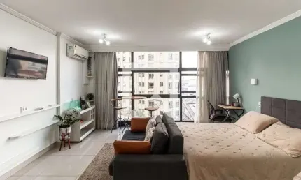 Kitnet / Stúdio para Venda - Centro, 1 Quarto,  40 m² - São Paulo