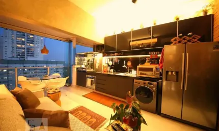 Apartamento para venda - brooklin, 1 quarto,  40 m² - são paulo