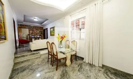 Casa para venda - alto dos pinheiros, 3 quartos,  382 m² - belo horizonte