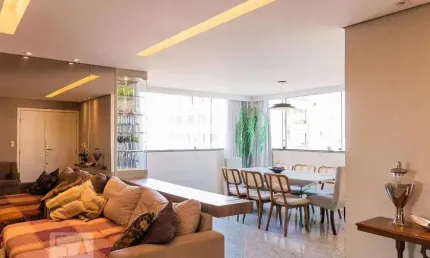 Apartamento para venda - indaiá, 3 quartos,  130 m² - belo horizonte