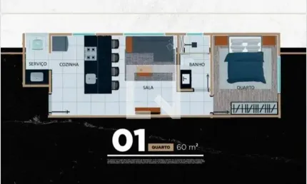 Apartamento para venda - barro preto, 2 quartos,  60 m² - belo horizonte