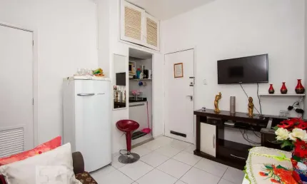 Kitnet / Stúdio para Venda - Laranjeiras, 1 Quarto,  28 m² - Rio de Janeiro