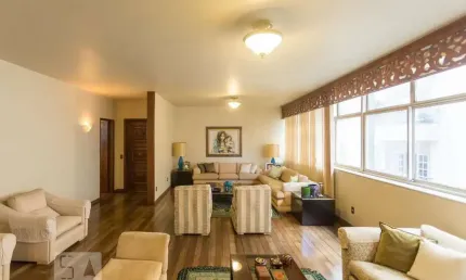 Apartamento para venda - santo antônio, 4 quartos,  250 m² - belo horizonte