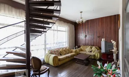 Casa para Venda - Santa Tereza, 5 Quartos,  400 m² - Belo Horizonte