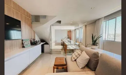 Cobertura para Venda - Santo Antônio, 3 Quartos,  130 m² - Belo Horizonte
