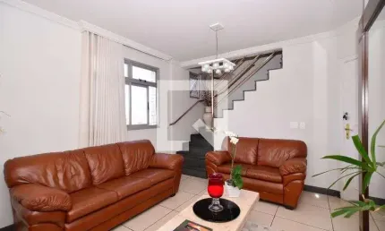 Cobertura para venda - santa cruz, 4 quartos,  180 m² - belo horizonte