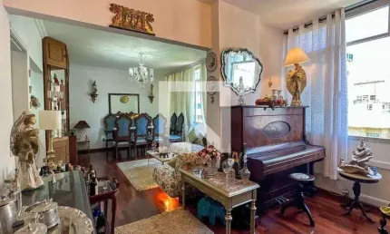 Apartamento para venda - copacabana, 3 quartos,  120 m² - rio de janeiro