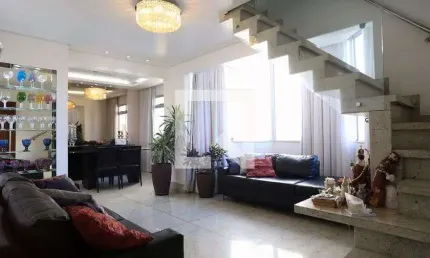 Cobertura para venda - santo agostinho, 4 quartos,  260 m² - belo horizonte