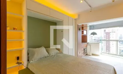 Kitnet / Stúdio para Venda - Brooklin, 1 Quarto,  33 m² - São Paulo