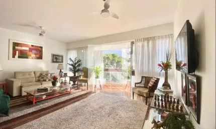 Apartamento para venda - lagoa, 3 quartos,  140 m² - rio de janeiro