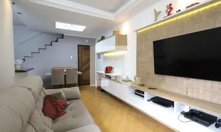 Cobertura para venda - vila leopoldina, 2 quartos,  149 m² - santo andré