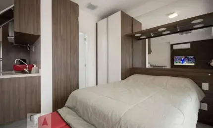 Apartamento para venda - brooklin, 1 quarto,  57 m² - são paulo