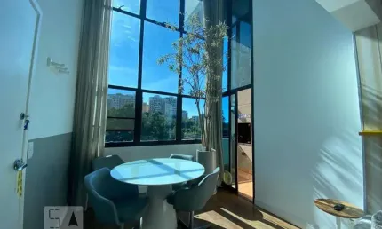 Kitnet / stúdio para venda - panamby, 1 quarto,  63 m² - são paulo