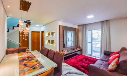 Cobertura para Venda - Vila Lusitânia, 2 Quartos,  176 m² - São Bernardo do Campo
