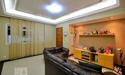 Casa para venda - vila américa, 3 quartos,  147 m² - santo andré