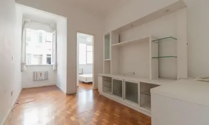 Apartamento para venda - flamengo, 1 quarto,  40 m² - rio de janeiro
