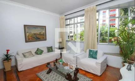 Apartamento para venda - laranjeiras, 4 quartos,  175 m² - rio de janeiro
