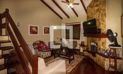 Casa para venda - campo novo, 3 quartos,  243 m² - porto alegre
