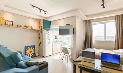 Kitnet / Stúdio para Venda - Anchieta, 1 Quarto,  40 m² - São Bernardo do Campo