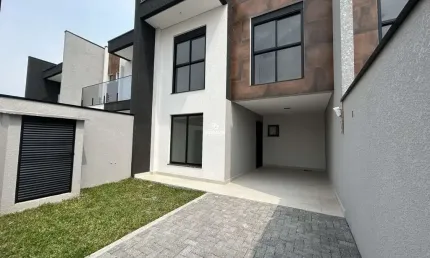 Sobrado com 3 dormitórios à venda, 135 m² - cruzeiro - são josé dos pinhais/pr