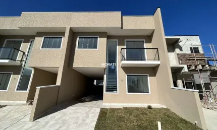 Sobrado com 3 dormitórios à venda, 135 m² - costeira - são josé dos pinhais/pr