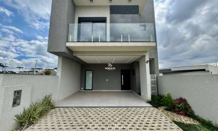 Sobrado Alto Padrão com 04 Quartos no Residencial Life Garden em São Jose dos Pinhais