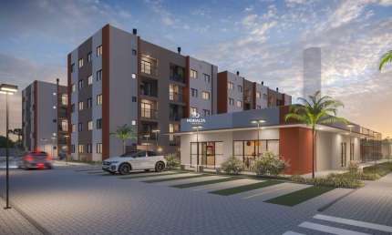 Apartamento com 2 quartos à venda no Atuba, Pinhais 